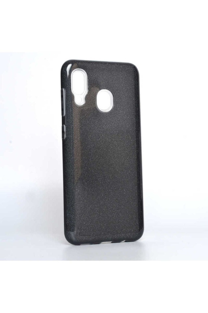 [RNZ-TA23893] Huawei Y7 Prime 2019 Uyumlu Kılıf Zore Shining Silikon (Siyah)