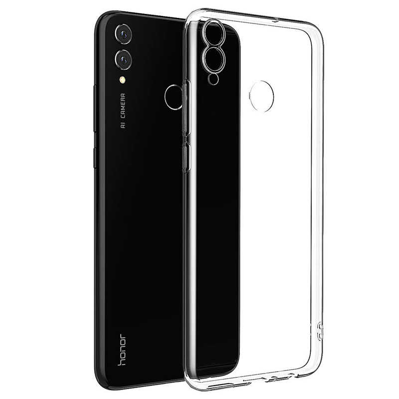 Huawei Honor 8C Uyumlu Kılıf Zore Süper Silikon Kapak