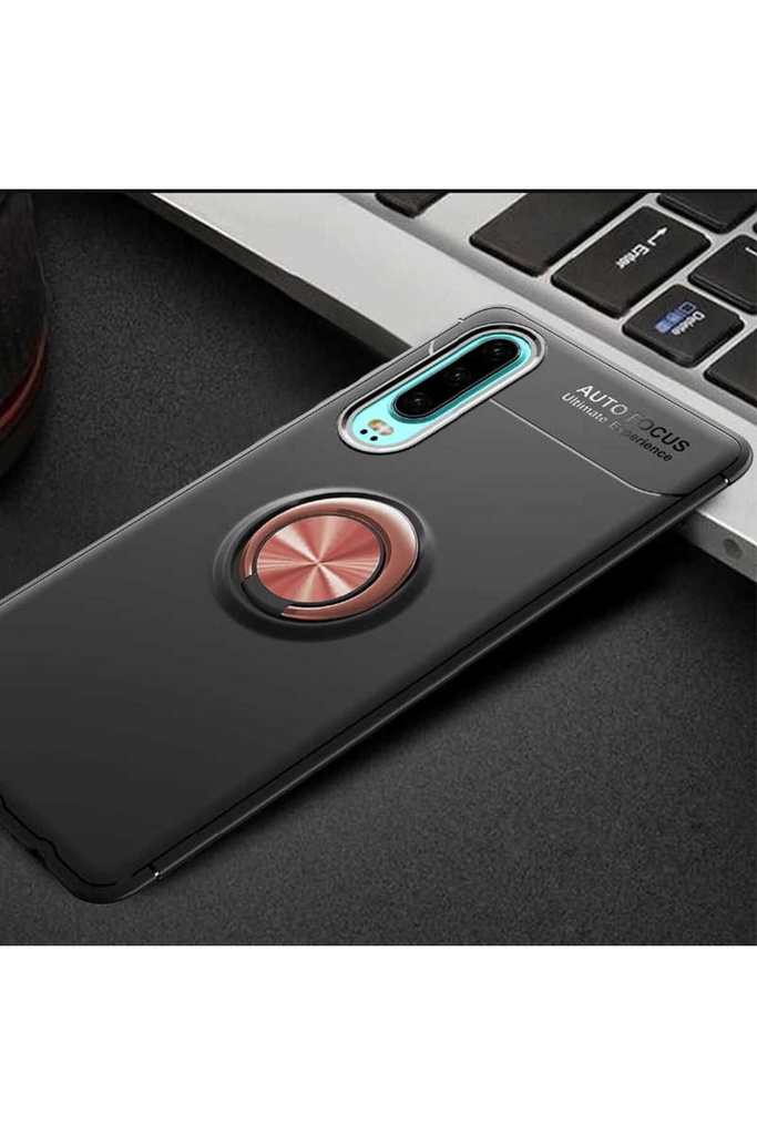 Huawei P30 Uyumlu Kılıf Zore Ravel Silikon Kapak