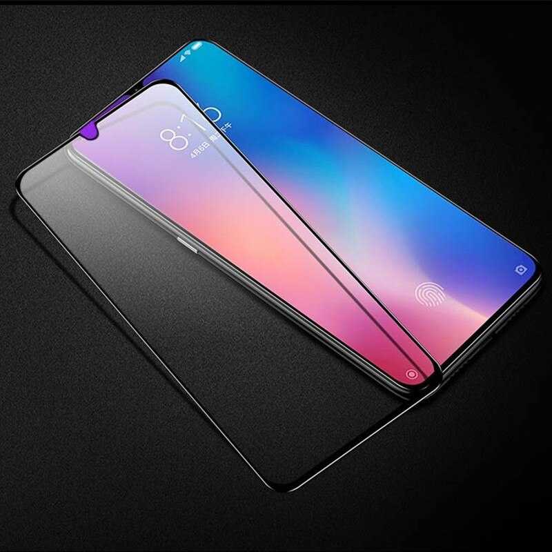 Xiaomi Redmi Note 7 Uyumlu Zore Kenarları Kırılmaya Dayanıklı Cam Ekran Koruyucu