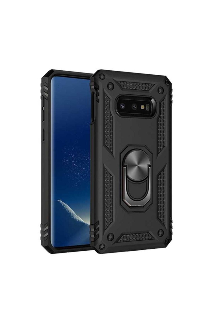 [RNZ-TA24193] Samsung Galaxy S10E Uyumlu Kılıf Zore Vega Kapak (Siyah)