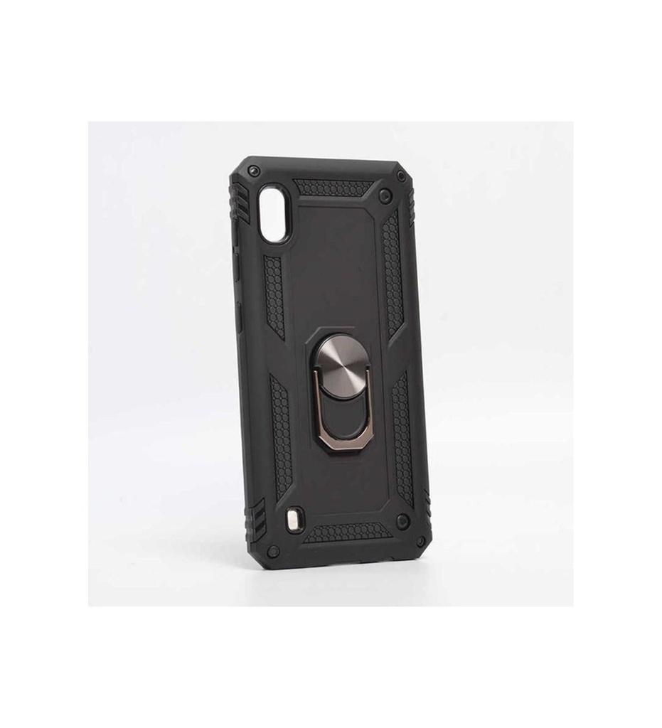 [RNZ-TA24393] Samsung Galaxy A10 Uyumlu Kılıf Zore Vega Kapak (Siyah)