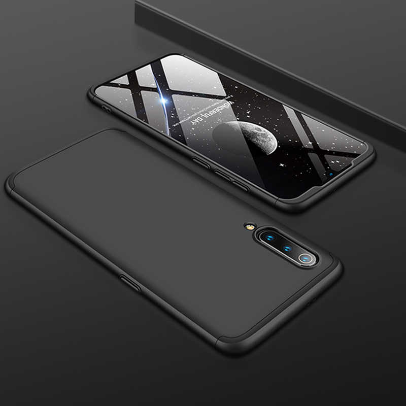 [RNZ-TA24765] Xiaomi Mi 9 Se Uyumlu Kılıf Zore Ays Kapak (Siyah)