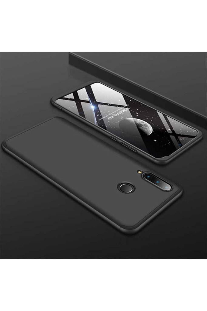 [RNZ-TA24489] Huawei P30 Lite Uyumlu Kılıf Zore Ays Kapak (Siyah)