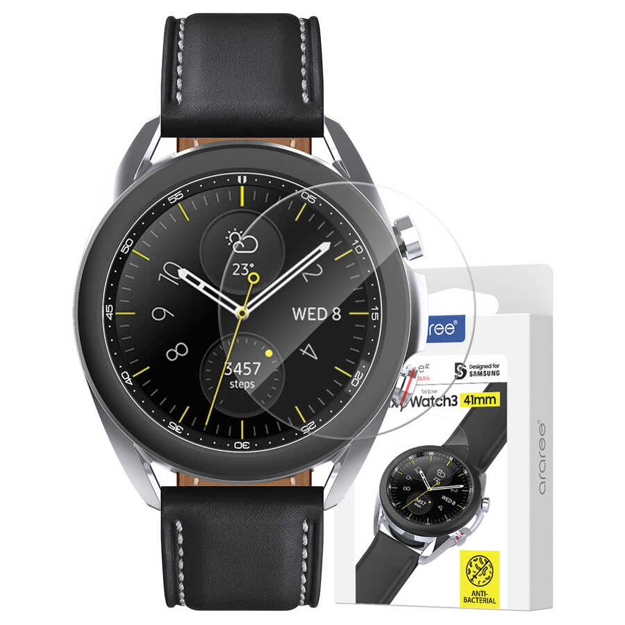 [RNZ-TA60525] Samsung Galaxy Watch 3 41mm Uyumlu Araree Subcore Temperli Ekran Koruyucu