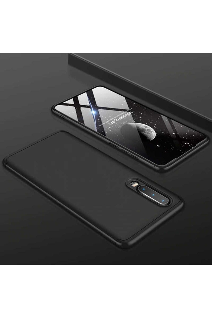 [RNZ-TA24804] Huawei P30 Pro Uyumlu Kılıf Zore Ays Kapak (Siyah)