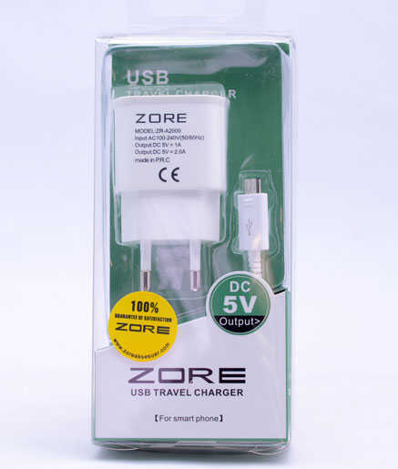[RNZ-TA27303] Zore 2000 Mah 2 in 1 Micro Ev Şarj Seti