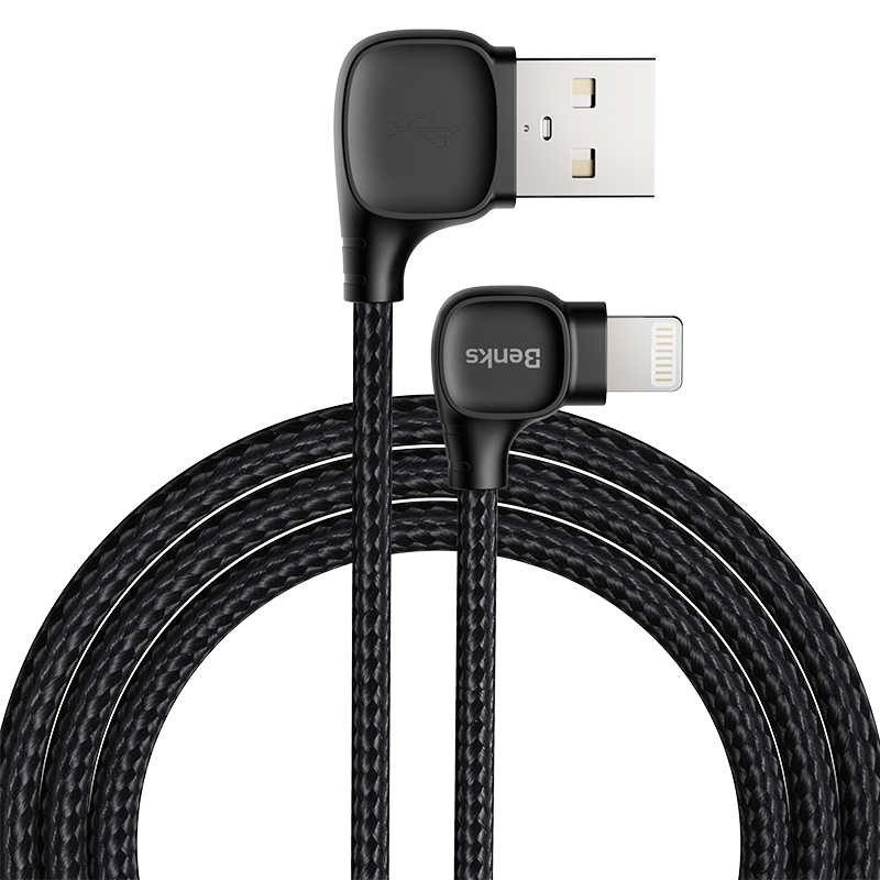 [RNZ-TA25606] Benks M12 MFI Lightning Kablo 1.2M (Beyaz)