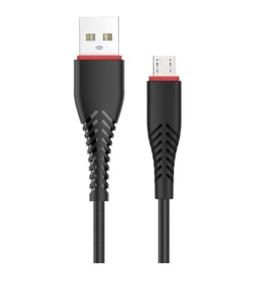[RNZ-TA25683] Xipin LX18 Usb Micro Kablo 1.2M (Siyah)