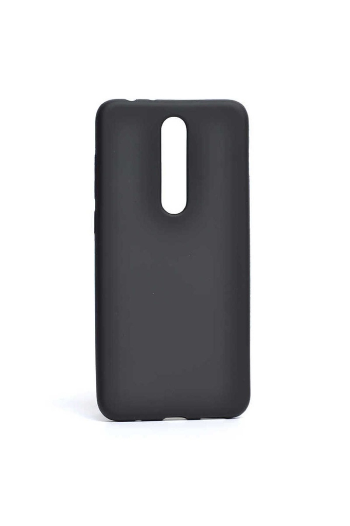 [RNZ-TA25794] Nokia 5.1 Plus Uyumlu Kılıf Zore Premier Silikon Kapak (Siyah)