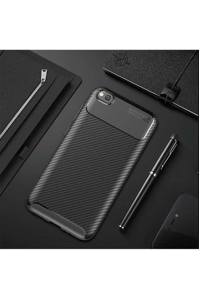 [RNZ-TA25854] Xiaomi Redmi Go Uyumlu Kılıf Zore Negro Silikon Kapak (Siyah)