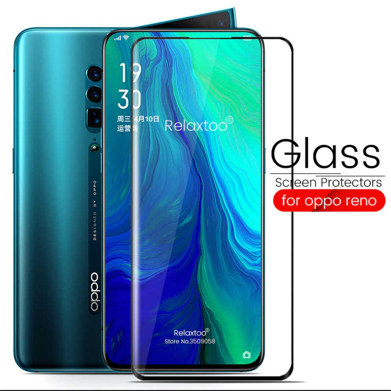[RNZ-TA26044] Oppo Reno 10X Zoom Uyumlu Zore Kenarları Kırılmaya Dayanıklı Cam Ekran Koruyucu