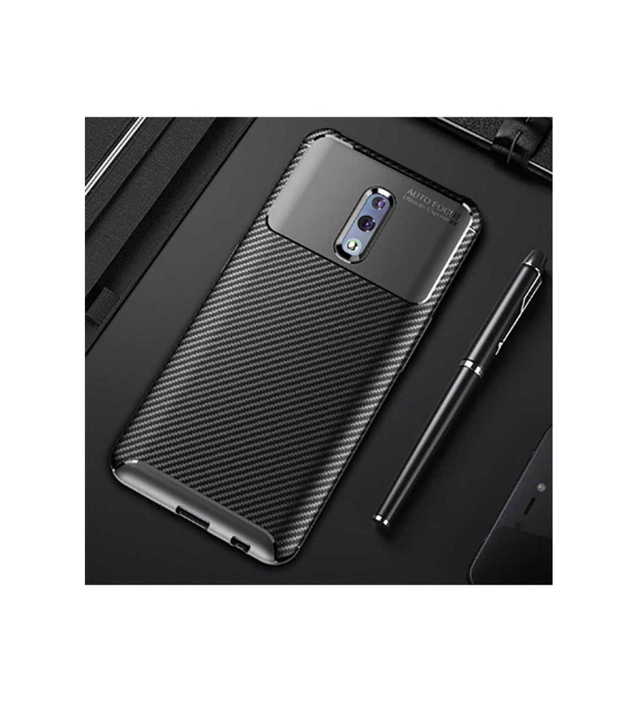 [RNZ-TA26052] Oppo Reno Uyumlu Kılıf Zore Negro Silikon Kapak (Siyah)