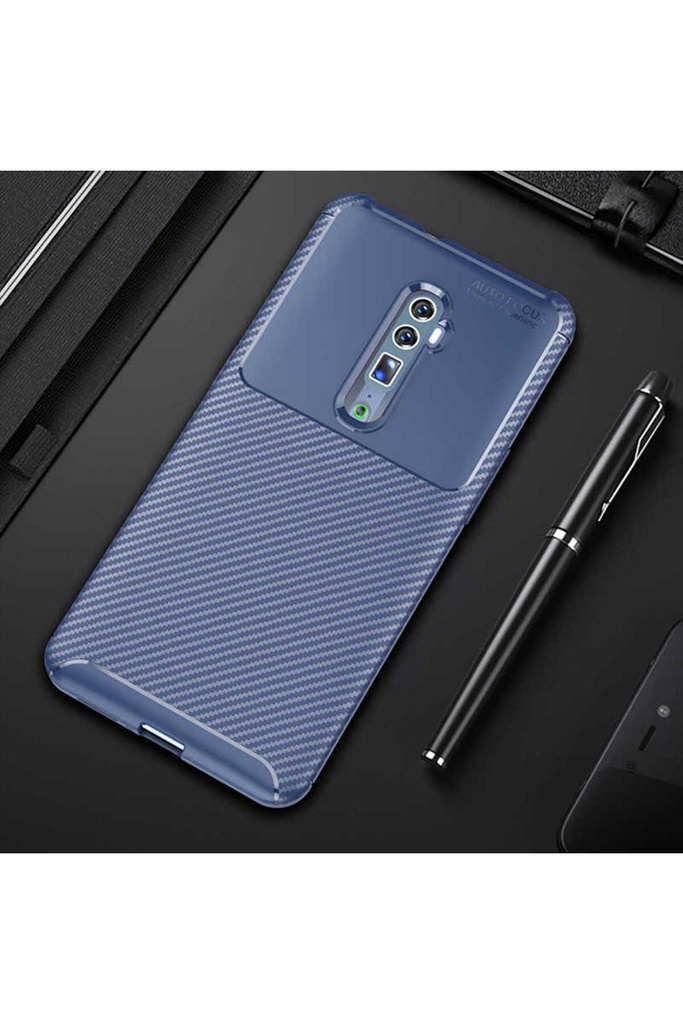 Oppo Reno 10X Zoom Uyumlu Kılıf Zore Negro Silikon Kapak