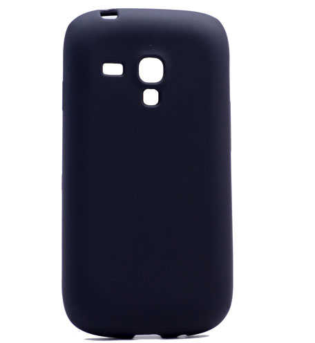 [RNZ-TA1758] Samsung Galaxy S3 Mini Uyumlu Kılıf Zore Premier Silikon Kapak (Siyah)