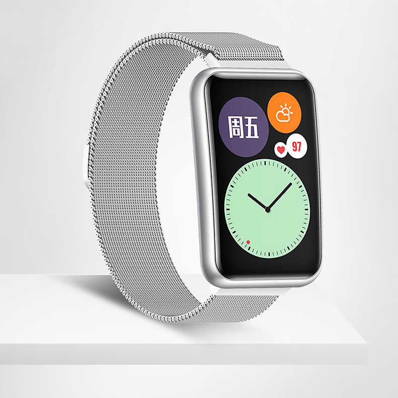 Huawei Watch Fit Uyumlu Metal Kordon Dönüştürücü