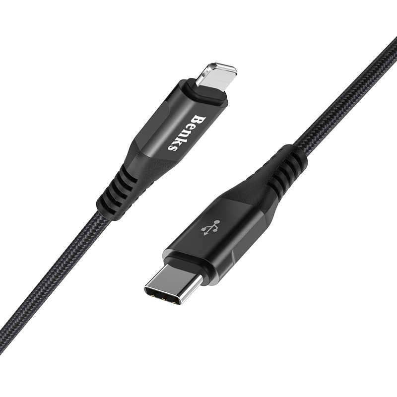 [RNZ-TA26898] Benks D33 Type-C To Lightning Fast Charge Kablo