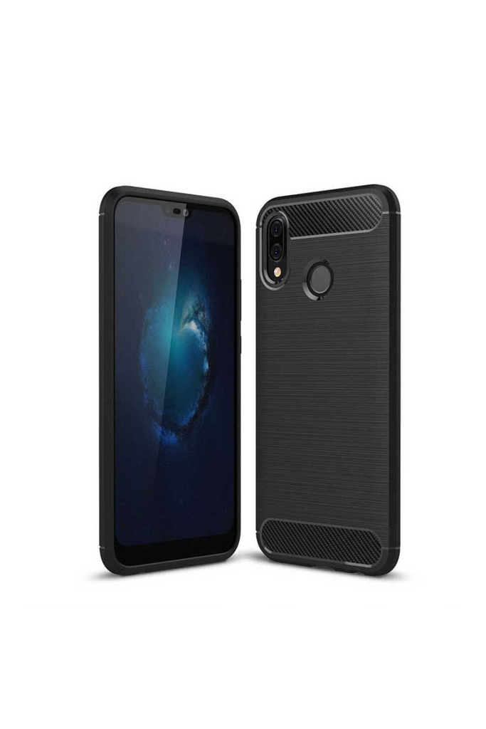 [RNZ-TA1825] Huawei P20 Lite Uyumlu Kılıf Zore Room Silikon Kapak (Siyah)