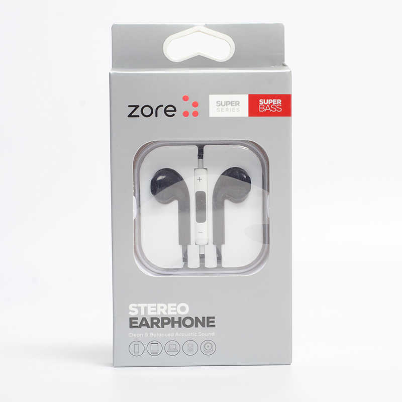 [RNZ-TA35494] Zore EP5 Basıc Serisi 3.5mm Kulaklık (Siyah)