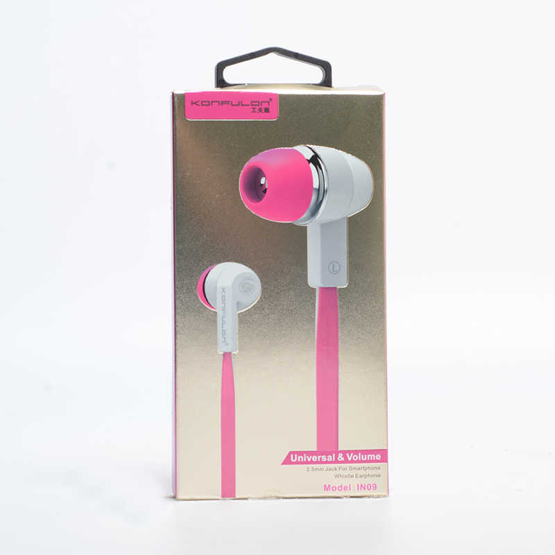 [RNZ-TA27019] Zore Konfulon IN9 3.5mm Kulaklık (Pembe)