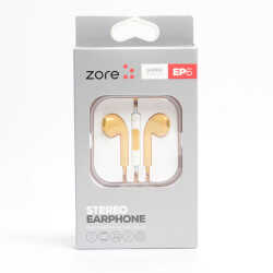 [RNZ-TA35483] Zore EP6 Süper Seri 3.5mm Kulaklık (Sarı)