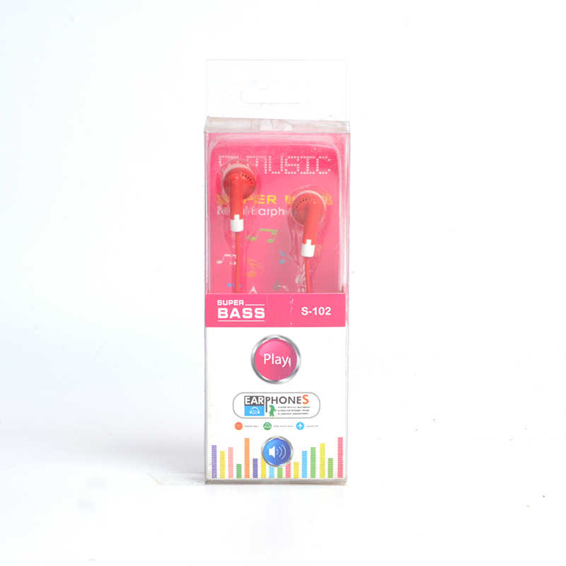[RNZ-TA27030] Zore S-102 3.5mm Kulaklık (Kırmızı)
