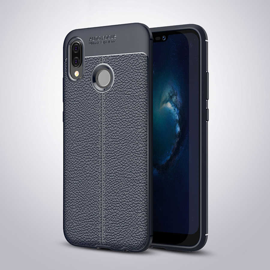 Huawei P20 Lite Uyumlu Kılıf Zore Niss Silikon Kapak