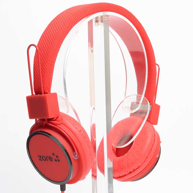 [RNZ-TA27059] Zore Y-6338 MP3 3.5mm Kulaklık (Kırmızı)