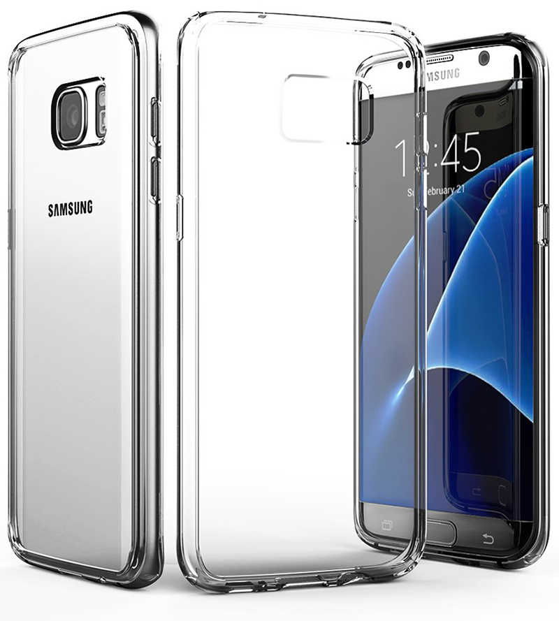 [RNZ-TA27296] Samsung Galaxy S7 Edge Uyumlu Kılıf Zore Süper Silikon