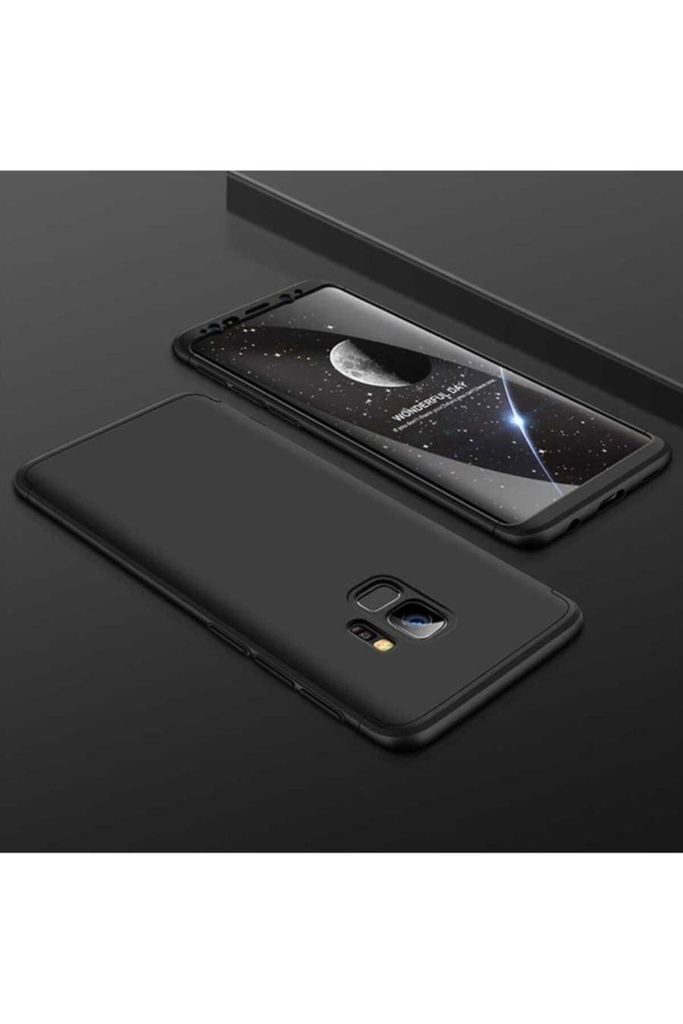 [RNZ-TA1846] Samsung Galaxy S9 Uyumlu Kılıf Zore Ays Kapak (Siyah)