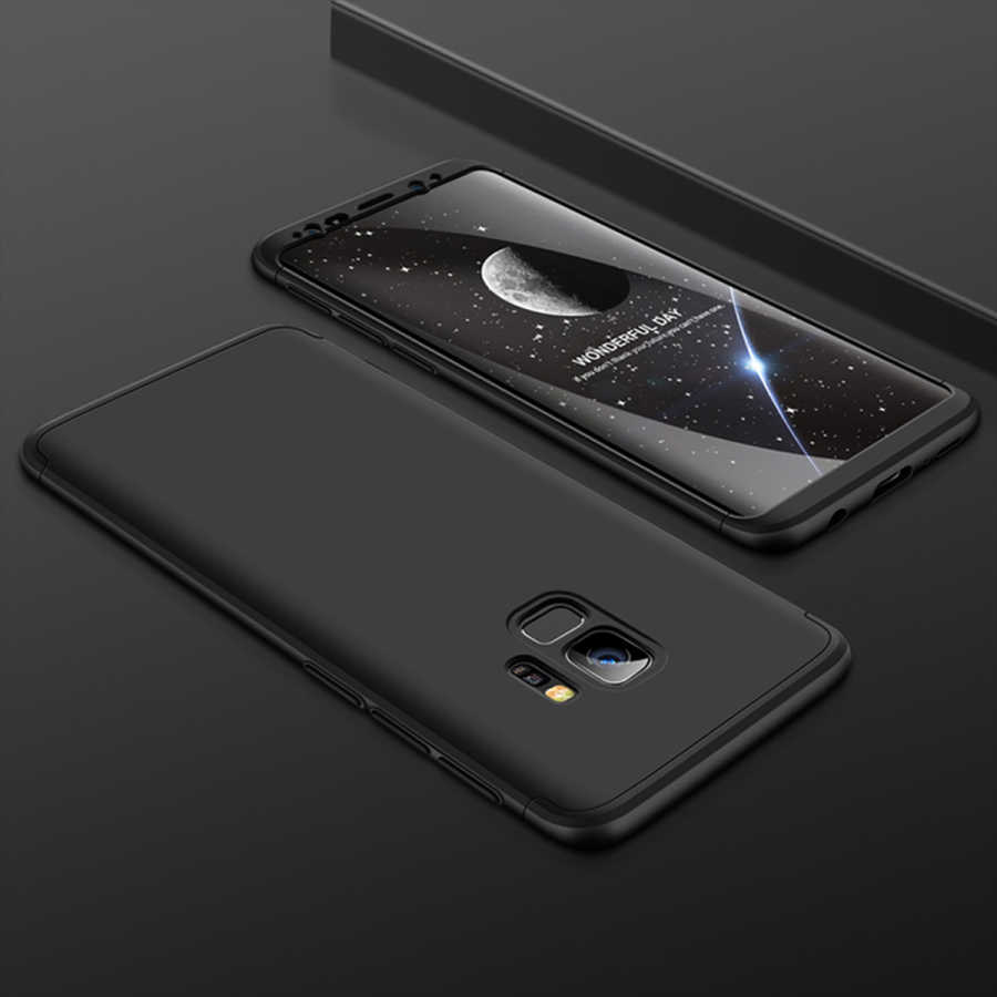 [RNZ-TA1846] Samsung Galaxy S9 Uyumlu Kılıf Zore Ays Kapak (Siyah)