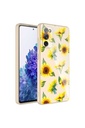 Samsung Galaxy S20 FE Uyumlu Kılıf Kamera Korumalı Desenli Sert Silikon Zore Epoksi Kapak
