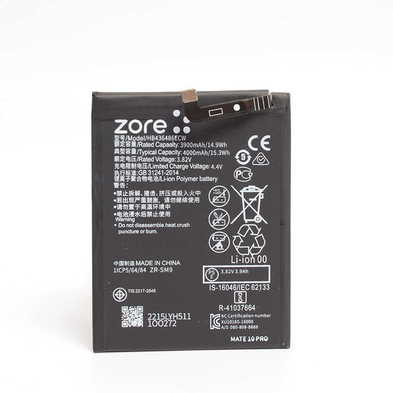 Huawei Mate 10 Pro Uyumlu Zore Tam Orjinal Batarya