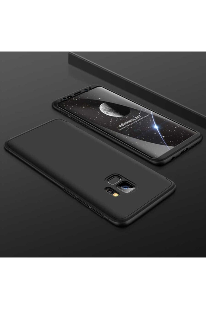 [RNZ-TA1852] Samsung Galaxy S9 Plus Uyumlu Kılıf Zore Ays Kapak (Siyah)
