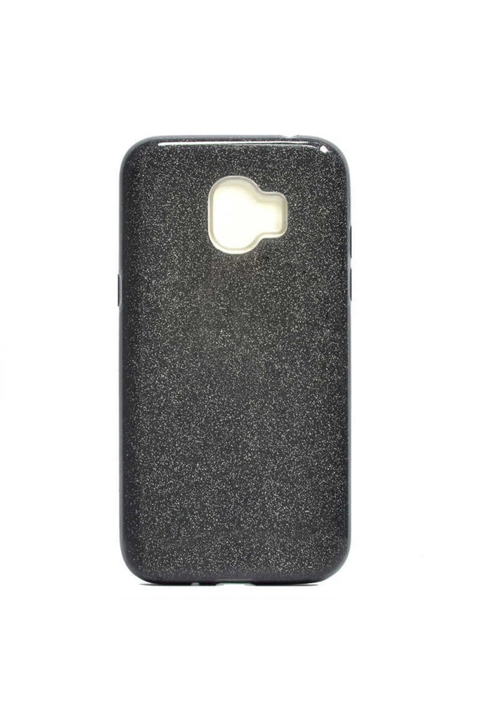 [RNZ-TA35250] Samsung Galaxy J2 Pro 2018 Uyumlu Kılıf Zore Shining Silikon (Siyah)