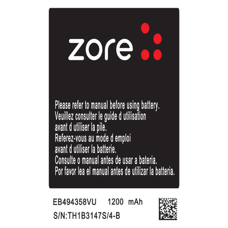[RNZ-T9375] Samsung Galaxy Ace Plus S7500 Uyumlu Zore Quality Batarya
