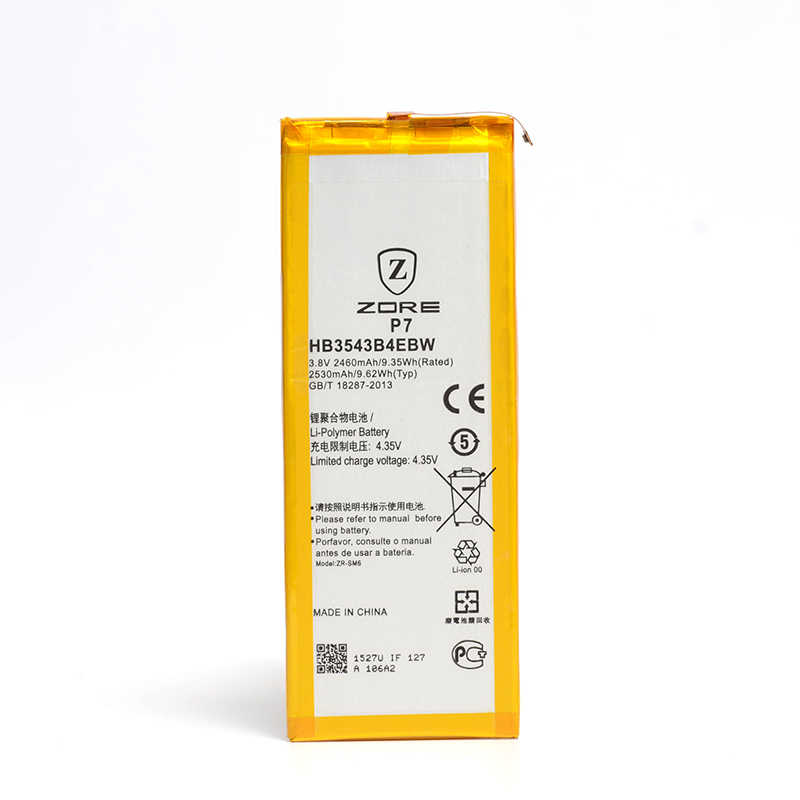Huawei Ascend P7 Uyumlu Zore Tam Orjinal Batarya