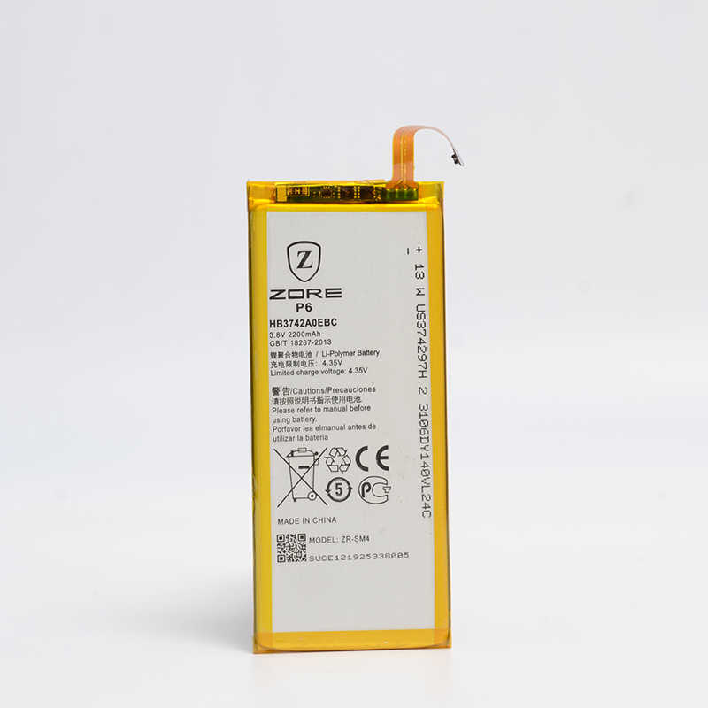 Huawei Ascend P6 Uyumlu Zore Tam Orjinal Batarya