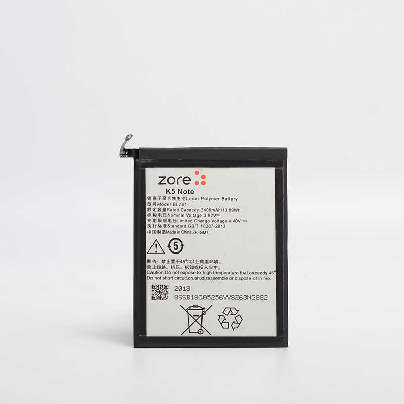 [RNZ-T9453] Lenovo K5 Note Uyumlu Zore Tam Orjinal Batarya