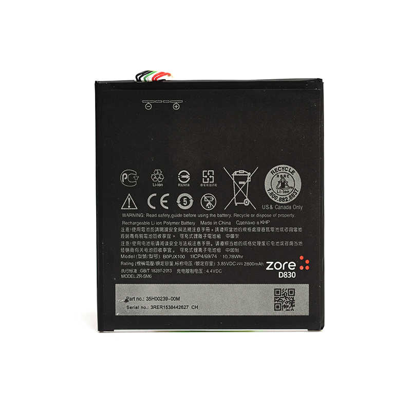 [RNZ-T9535] HTC Desire 830 Uyumlu Zore Tam Orjinal Batarya