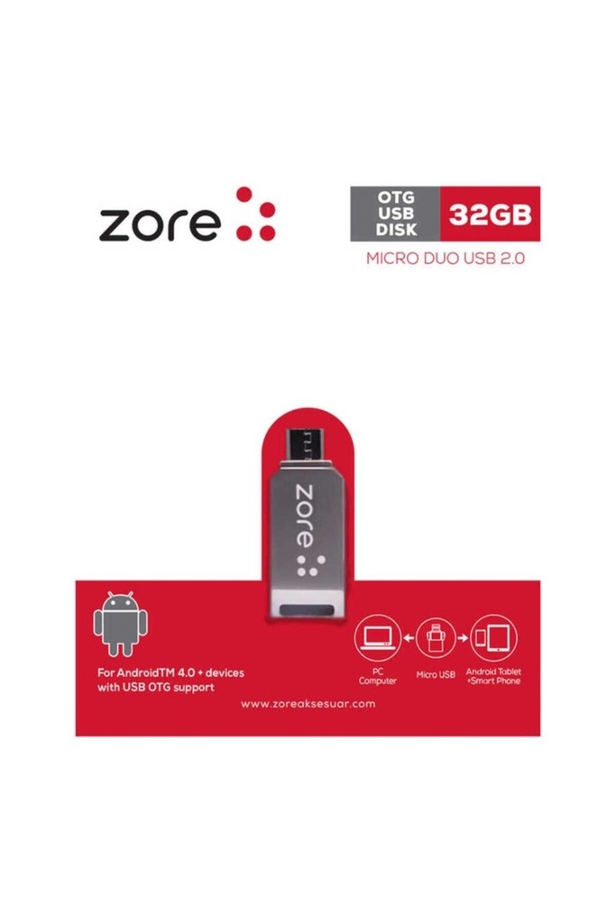 Zore OM1 Micro Metal OTG 32 GB