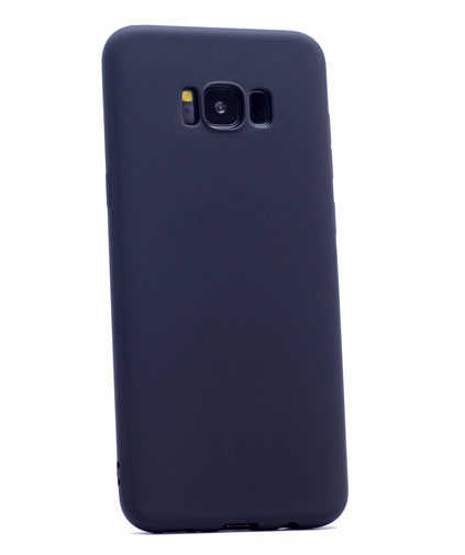 [RNZ-TA1901] Samsung Galaxy S8 Plus Uyumlu Kılıf Zore Premier Silikon Kapak (Siyah)