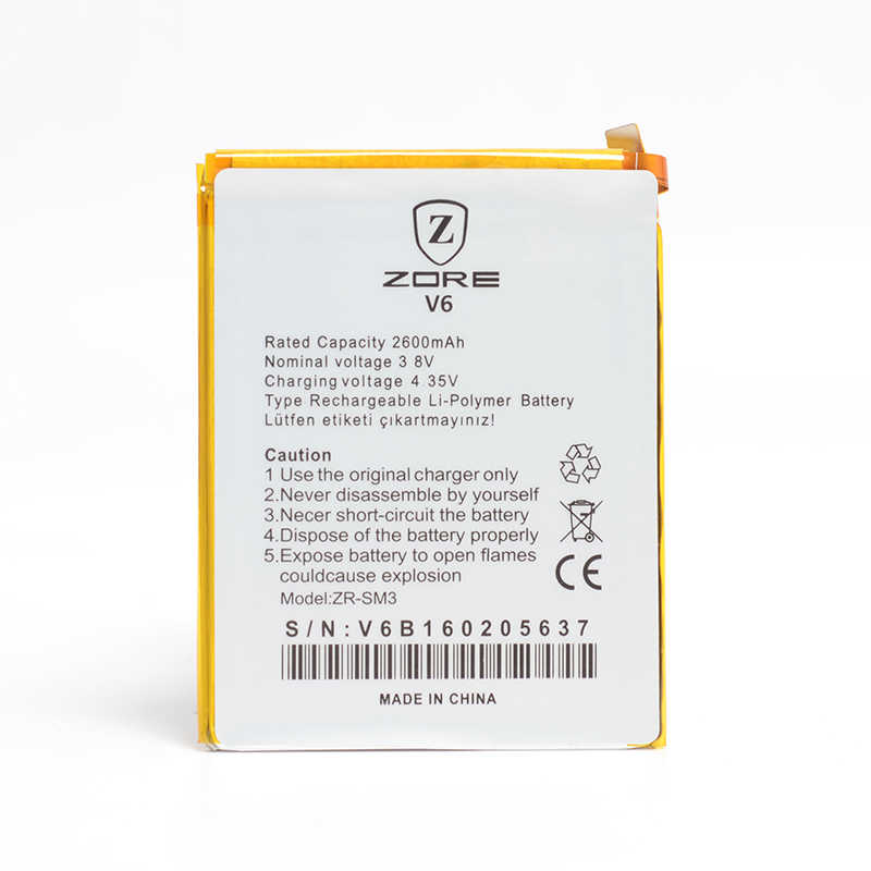 [RNZ-T9604] Casper Via V6 Zore Quality Batarya