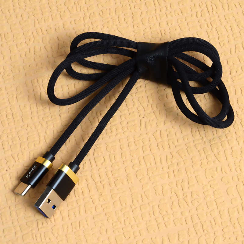 [RNZ-TA28202] Zore Poro Type-C Usb Kablo 1M (Siyah)