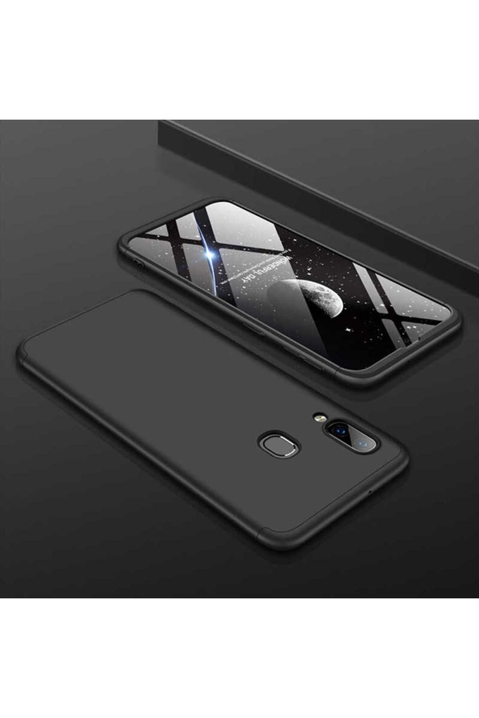 [RNZ-TA28244] Samsung Galaxy A30 Uyumlu Kılıf Zore Ays Kapak (Siyah)