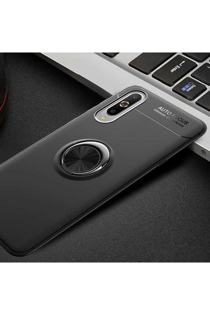 [RNZ-TA28256] Xiaomi Mi A3 Uyumlu Kılıf Zore Ravel Silikon Kapak (Siyah)