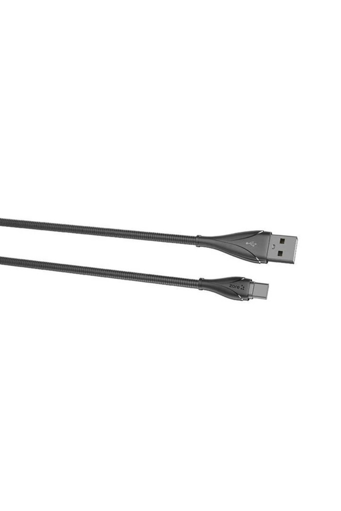 [RNZ-TA28331] Zore LS28 Type-C Usb Kablo (Gri)