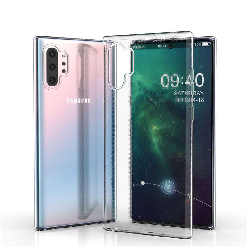 Samsung Galaxy Note 10 Plus Uyumlu Kılıf Zore Süper Silikon Kapak