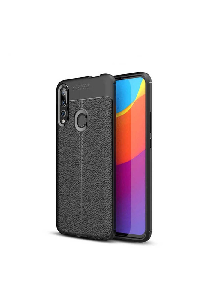 [RNZ-TA28379] Huawei Y9 Prime 2019 Uyumlu Kılıf Zore Niss Silikon Kapak (Siyah)