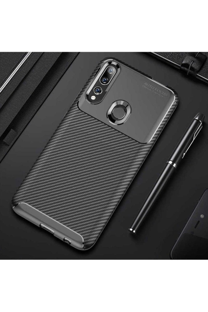 [RNZ-TA28376] Huawei Y9 Prime 2019 Uyumlu Kılıf Zore Negro Silikon Kapak (Siyah)